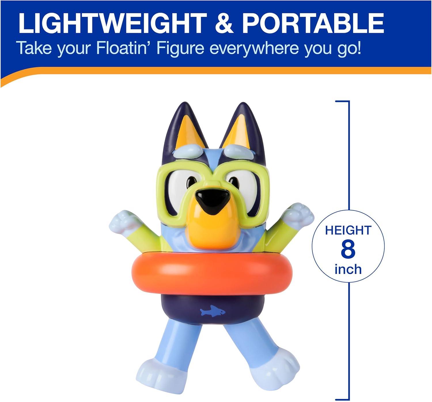 imageSwimways Bluey Floatin Figures Swimming Pool Accessories ampamp Kids Pool Toys Bluey Party Supplies ampamp Water Toys for Kids Aged 3 ampamp Up