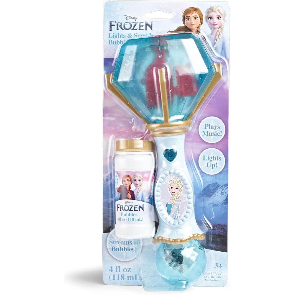 imageLittle Kids BLUEY Light and Sound Musical Bubble Wand Includes Bubble SolutionElsa