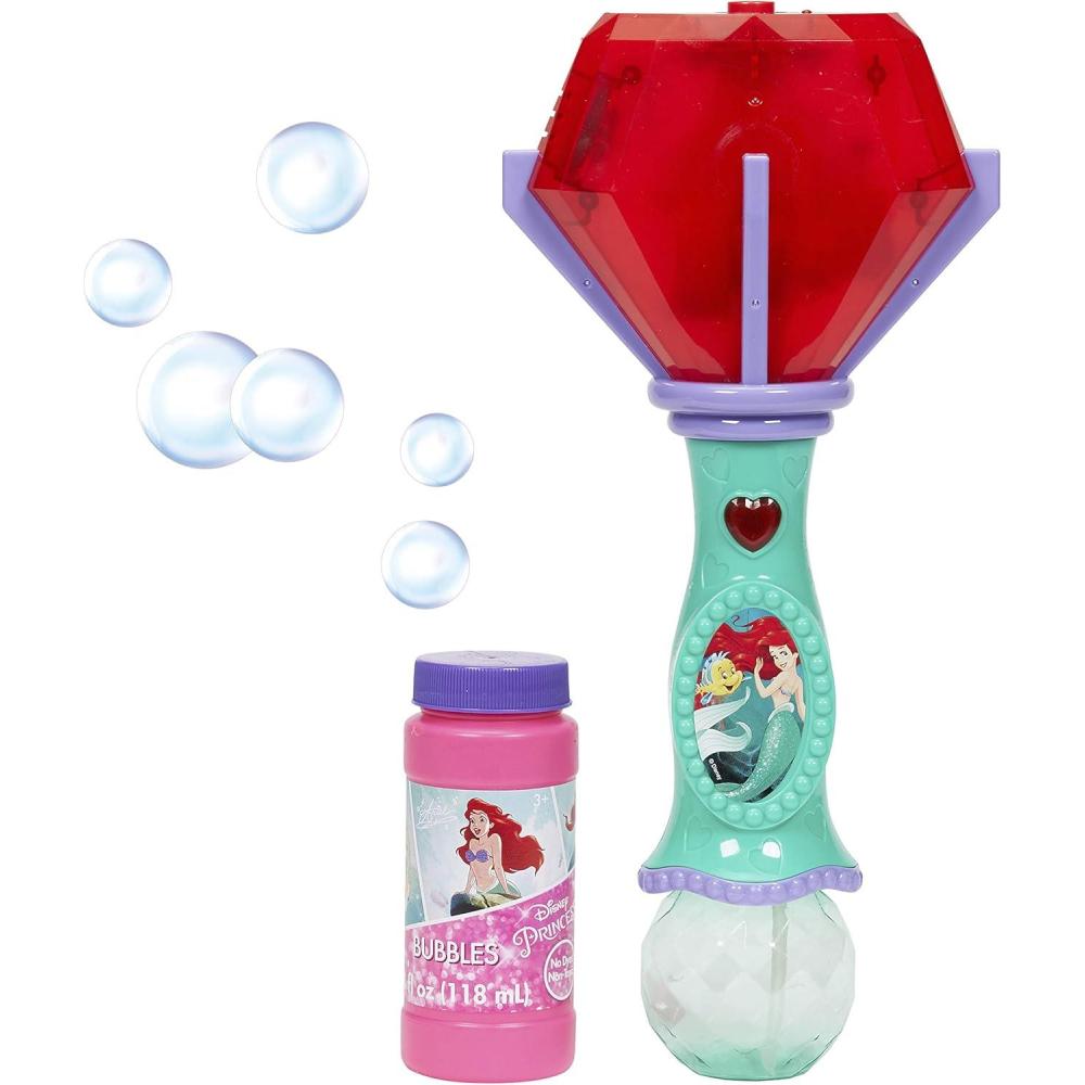 imageLittle Kids BLUEY Light and Sound Musical Bubble Wand Includes Bubble SolutionLittle Mermaid