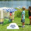 BLUEY Camping Activity Fort | Indoor and Outdoor Play House Toy for Kids | Includes Five Activities a Puppet Theater and Working Light