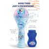 BLUEY Dance Mode Bubble Machine and Toy Microphone | Bluey Toy for Baby, Toddlers and Kids | Includes Bubble Solution(One Size)