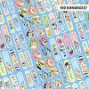 Bluey Kids Bandages, 3 Assorted Sizes 100 CT | Wear Like Stickers, Flexible Adhesive Bandages for Minor Cuts, Scrapes, and Burns. Great Gift idea and Stocking Stuffer