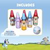 Little Kids BLUEY Inflatable Bowling Set | Indoor Outdoor Kids Bowling Set | 6 Pins and Ball | Christmas Birthday Party Games, Kids Education Motor Skills Toys