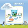 Little Kids Bluey Beach Toys Set | 9pc Sand Toys & Beach Bucket | Ages 3-10