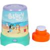 BLUEY Cyclone NO Spill Bubble Machine | Bluey Toy for Baby, Toddlers and Kids | Includes Non Toxic Bubble Solution(Bluey)