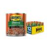 BUSH’S BEST 15.8 oz Canned Bluey Original Baked Beans, Source of Plant Based Protein and Fiber, Low Fat, Gluten Free, (Bluey), (Pack of 12)(Onion)