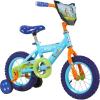 Bluey 12 Inch Kids Bike by Dynacraft for Boys and Girls with Training Wheels, Coaster Brake, Sturdy Frame, Easy Assembly, Fun Bluey Design, Beginner Toddler Bicycle(Blue)