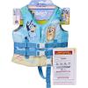 SwimWays Bluey Life Jacket, US Coast Guard Approved Kids Swim Vest, 33-55 lbs, Bluey