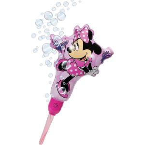 BLUEY Ballooble Bubble Machine Amazon Exclusive Huge Inflatable Bubble Machine for Kids Includes a Stand and Bonus 40oz of Bubble Solution 2 in 1 Play Pattern for Maximum Bubble Toy Fun(Minnie Mouse)
