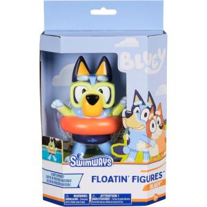 Swimways Bluey Floatin’ Figures, Swimming Pool Accessories & Kids Pool Toys, Bluey Party Supplies & Water Toys for Kids Aged 3 & Up