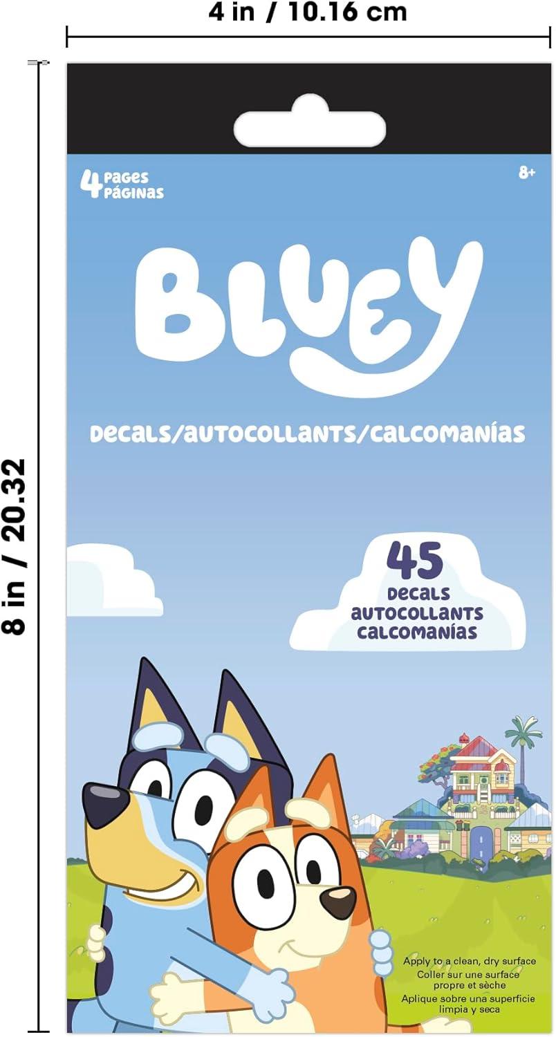 imageBluey Friends Decal 4 Page Pad 4 x 8