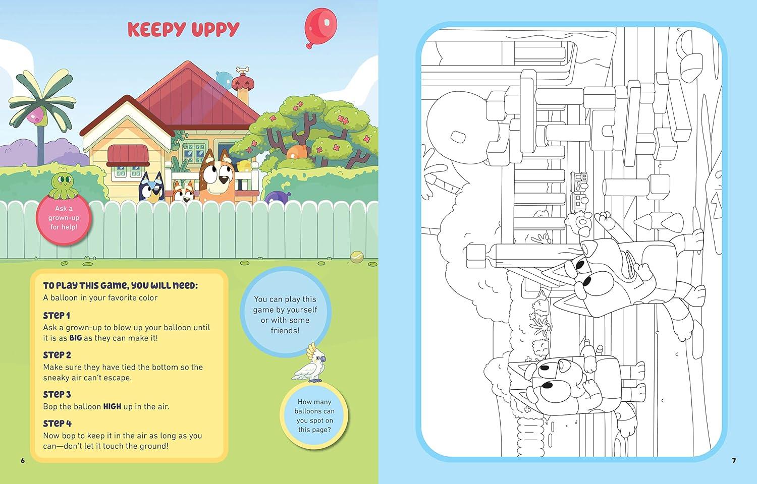 imageBluey Big Book of Games An Activity Book