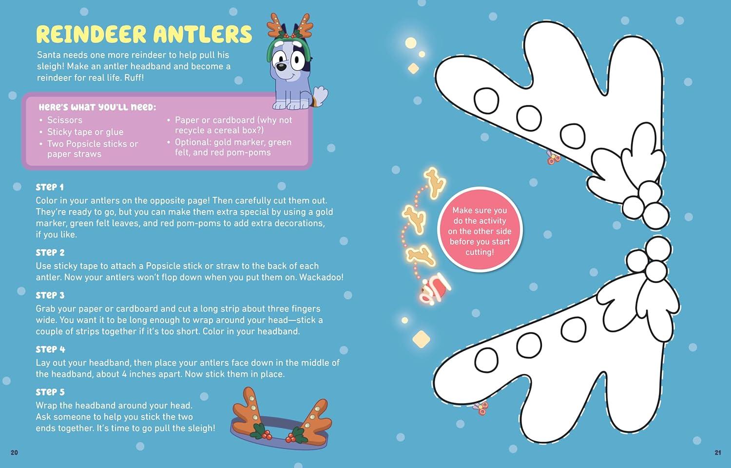 imageBluey Christmas Craft A Craft Book