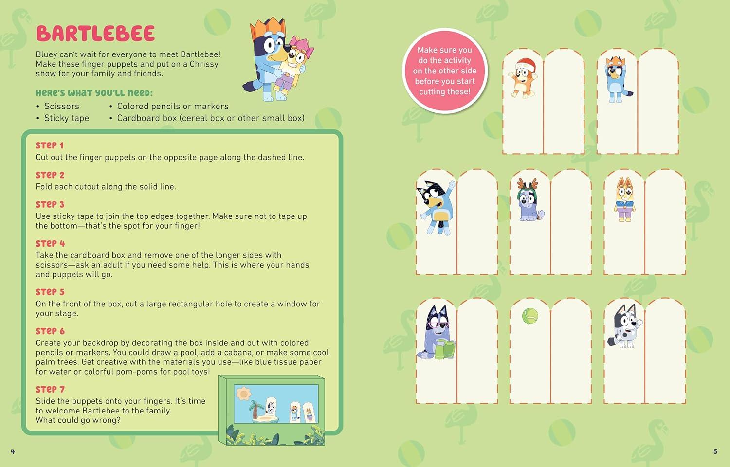 imageBluey Christmas Craft A Craft Book
