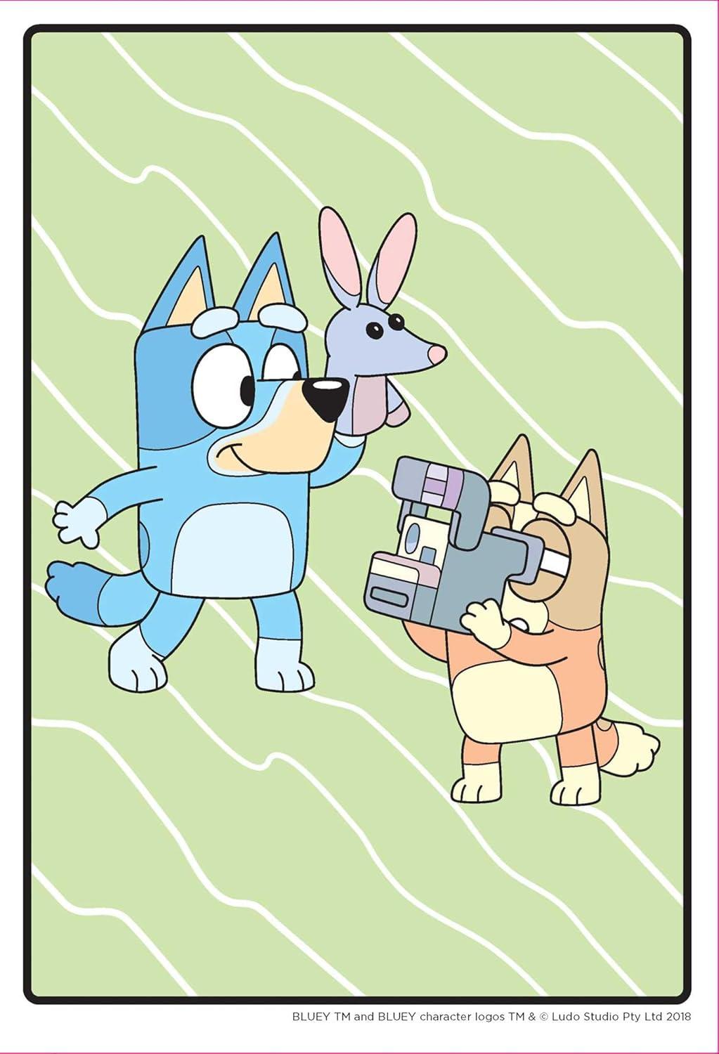 imageBluey Colortivity My First Painting Color ampamp Activity with Paint