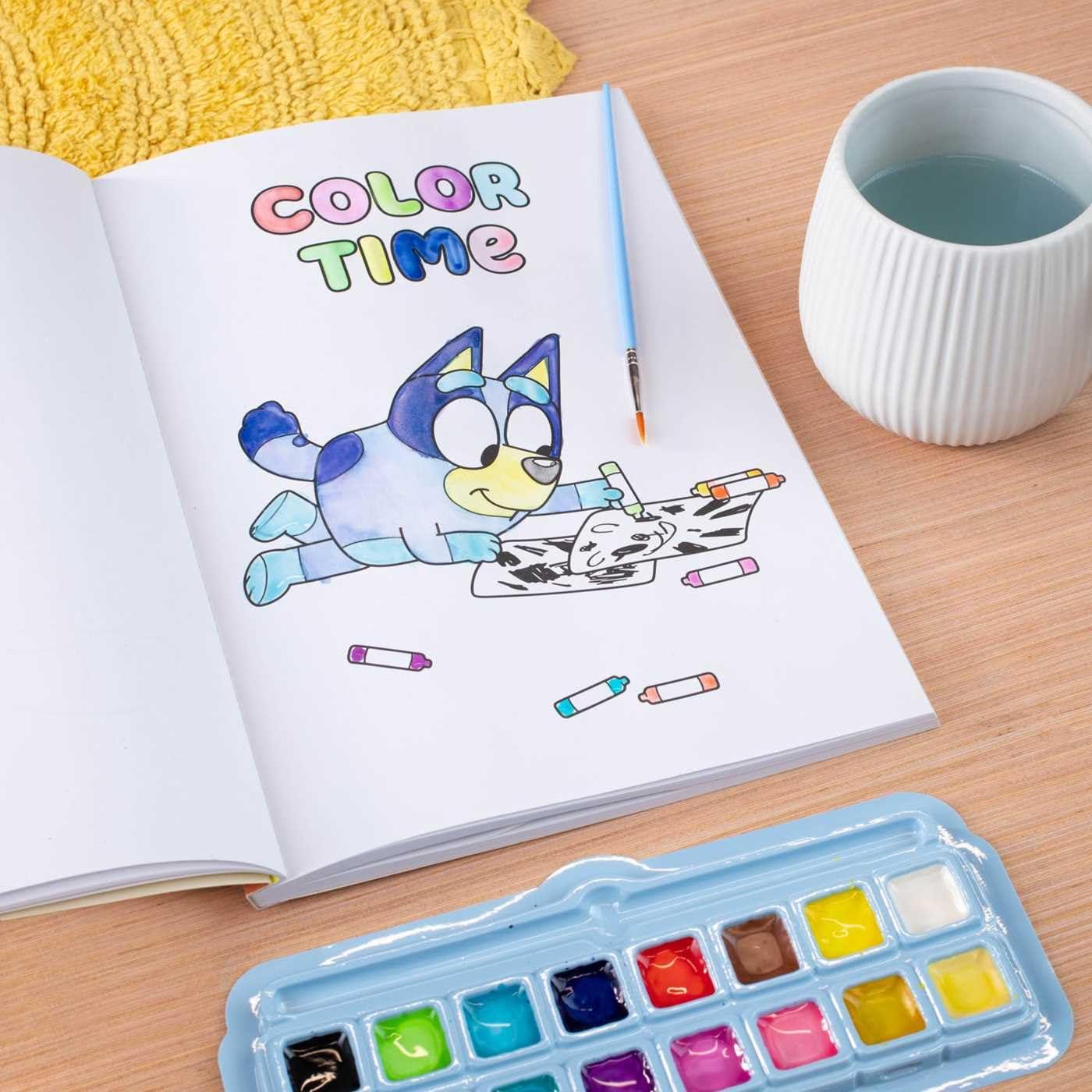 imageBluey Colortivity Paint Party Color ampamp Activity with Paint