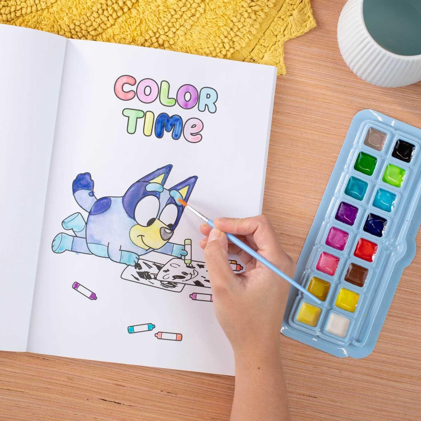 imageBluey Colortivity Paint Party Color ampamp Activity with Paint