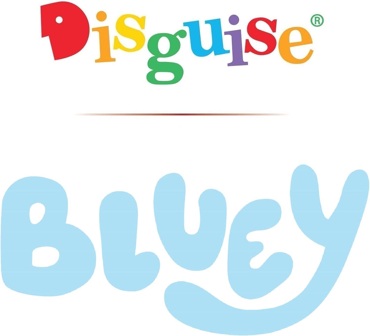 imageBluey Costume for Kids Official Bluey Character Outfit with Jumpsuit and Headpiece for Toddlers