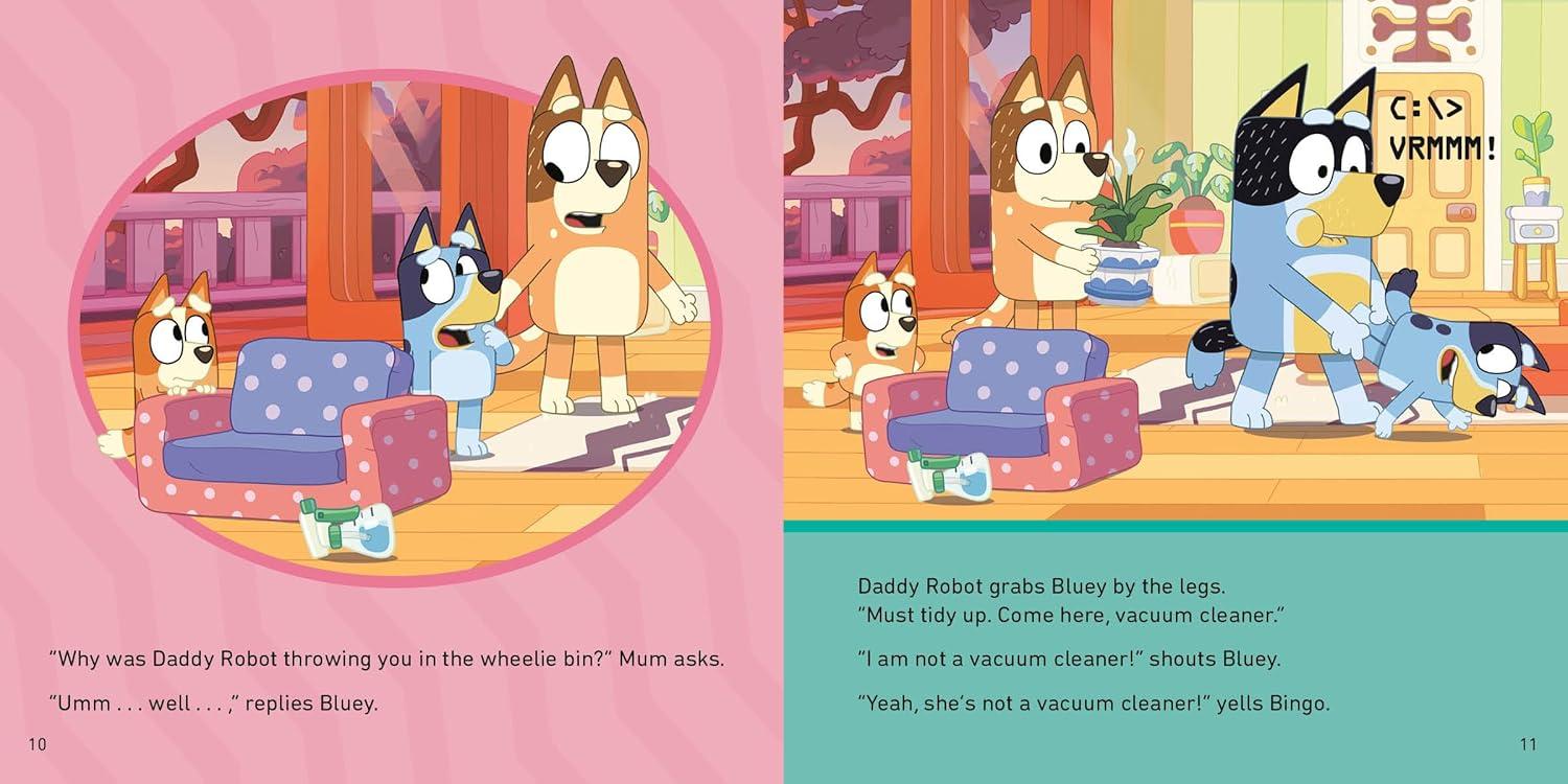 imageBluey Daddy Robot