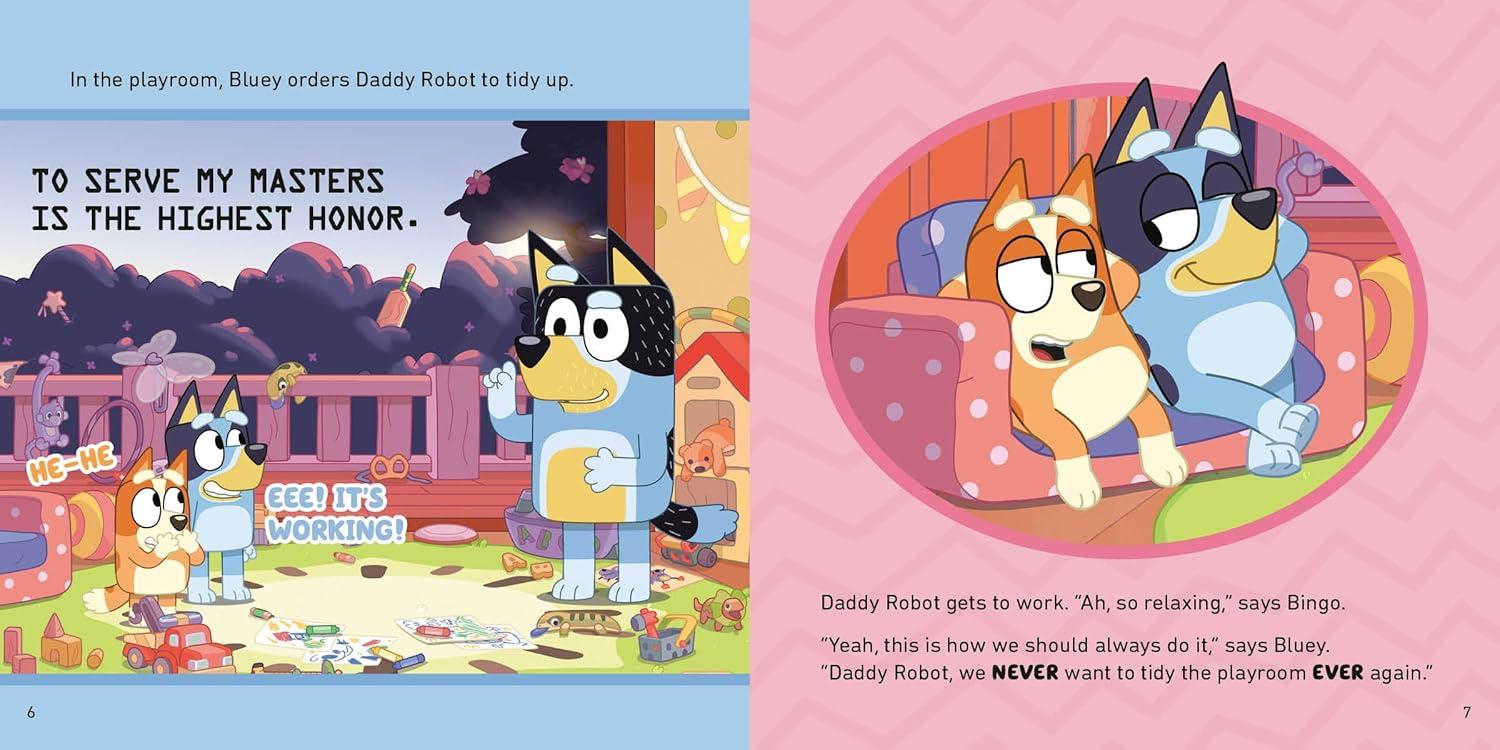 imageBluey Daddy Robot