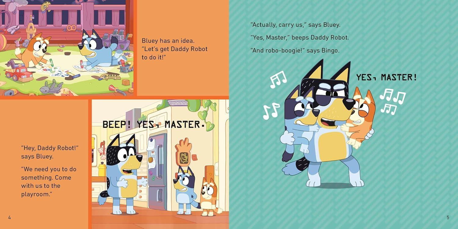 imageBluey Daddy Robot