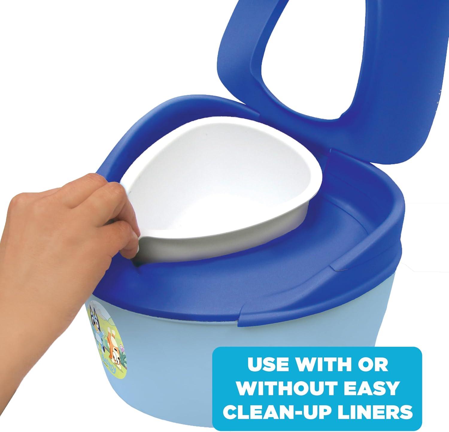 imageBluey Easy CleanUp Potty Trainer with Disposable Liners
