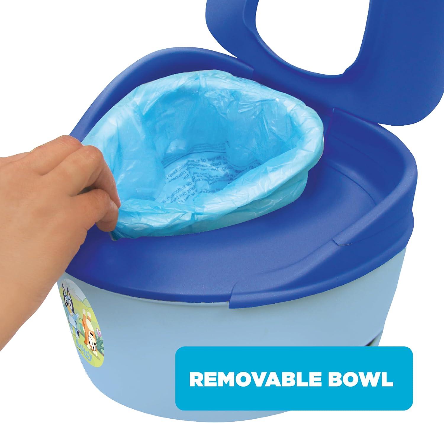 imageBluey Easy CleanUp Potty Trainer with Disposable Liners
