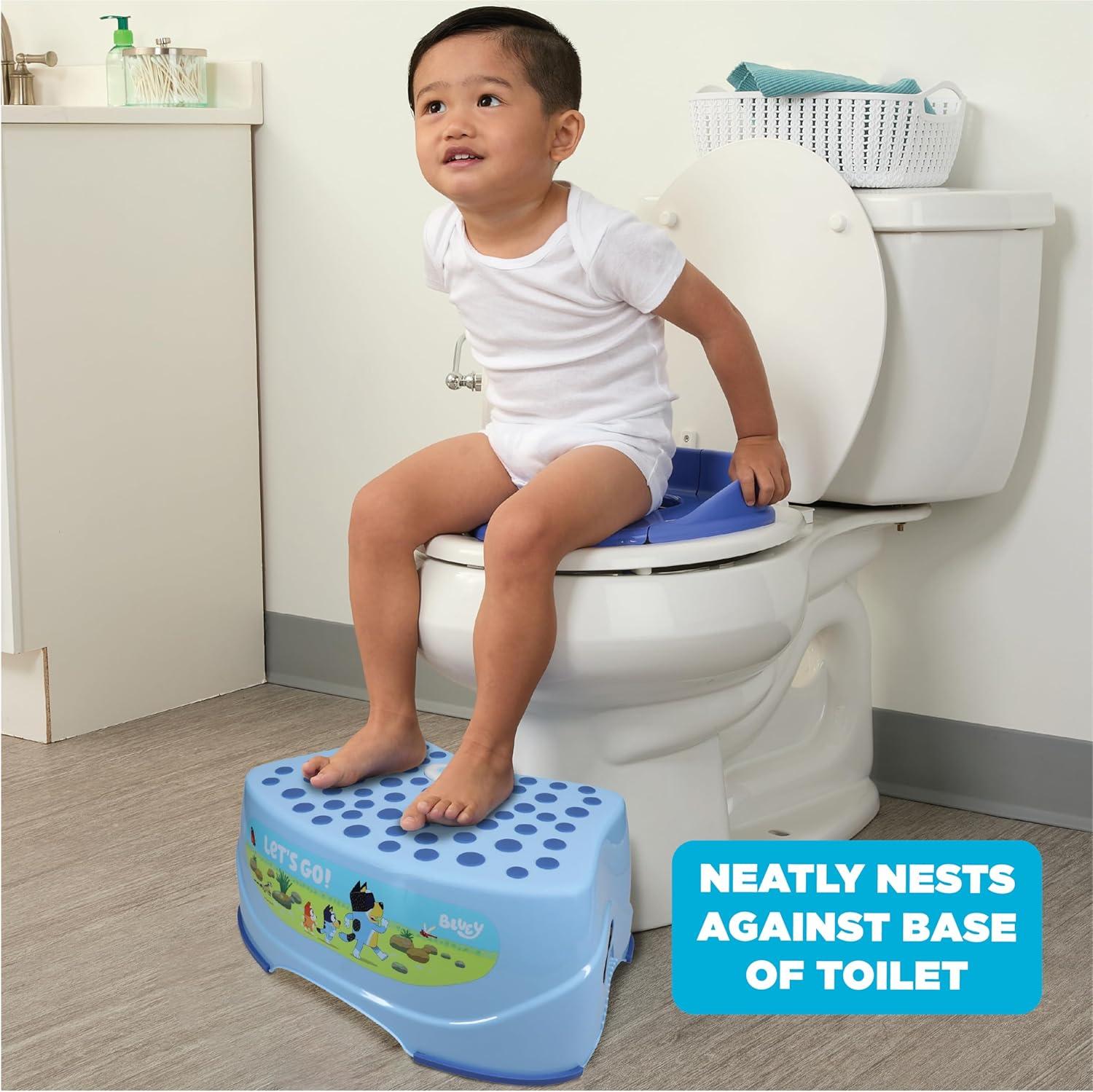 imageBluey Light Up Step Stool Kids Step Stool