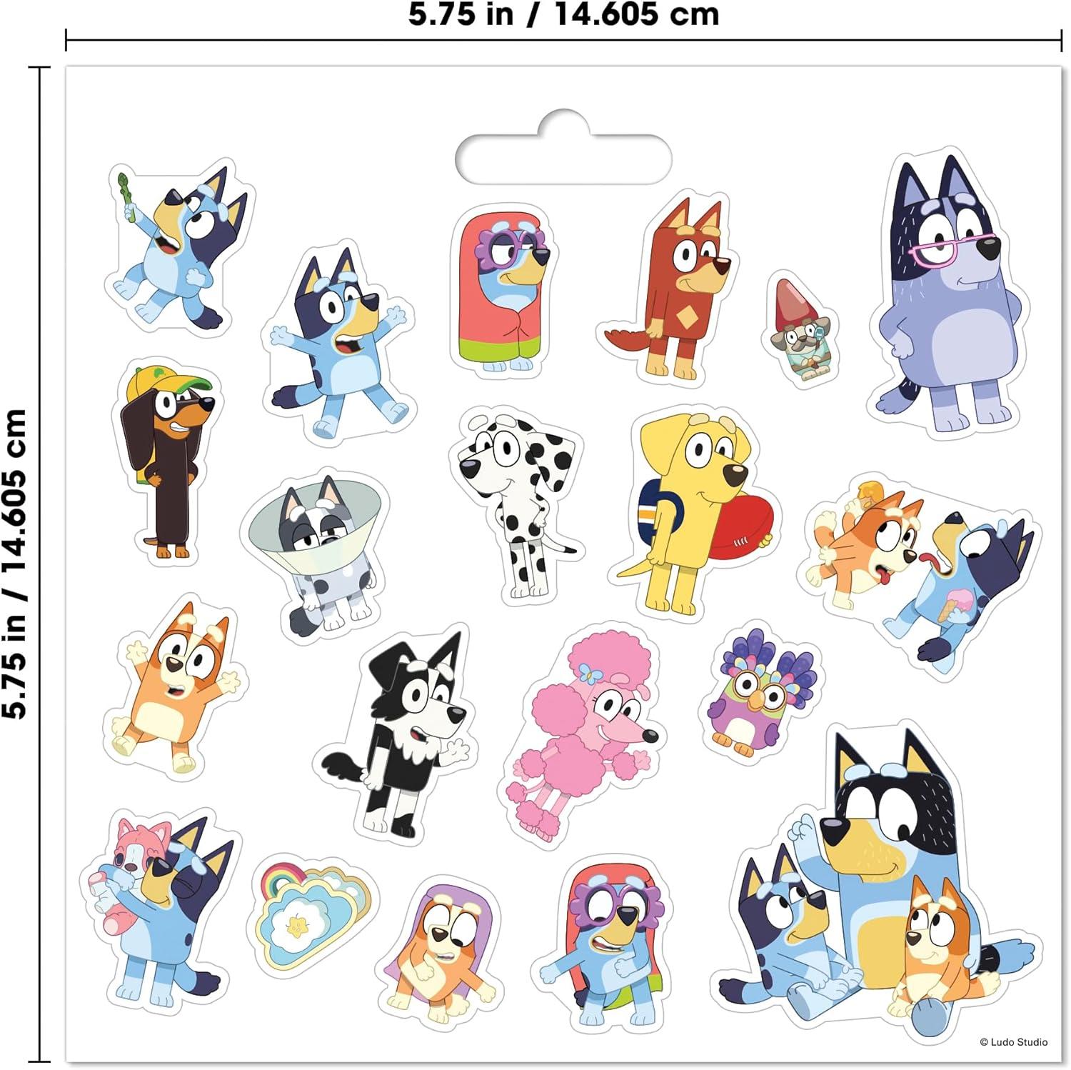imageBluey Mini Stickerland Pad 6 Page