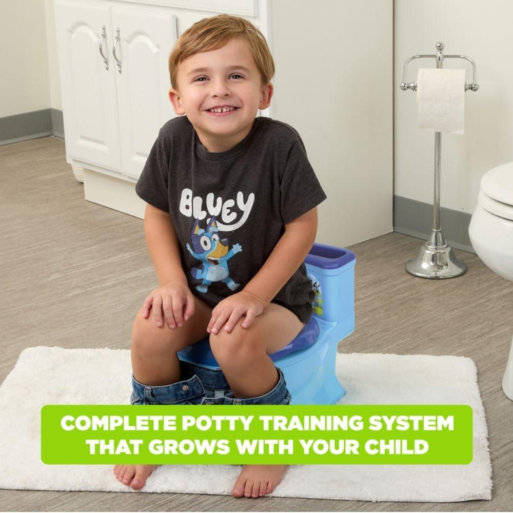 imageBluey Playtime Floor Potty Trainer wSoundClassic