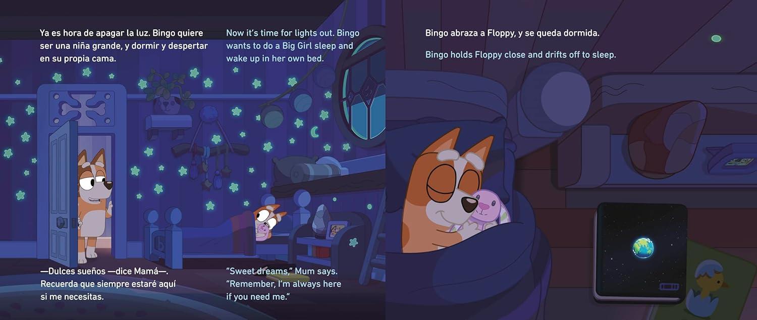 imageBluey SleepytimeHora de dormir Bilingual EnglishSpanish Edition