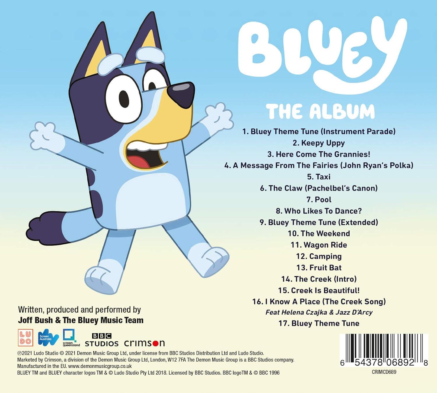 imageBluey The Album Digisleeve With Sticker Pack