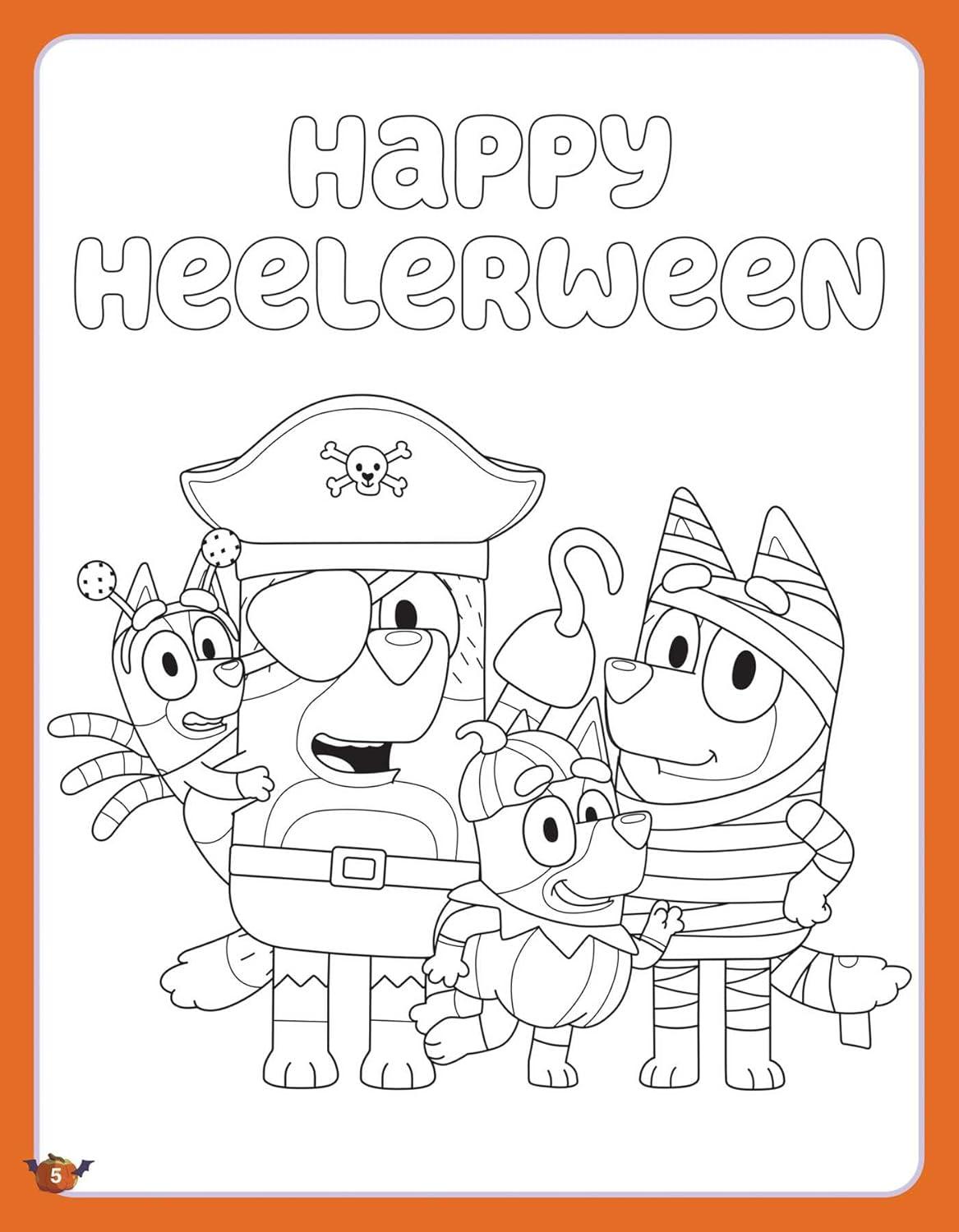 imageBluey Trick or Treat Magnetic Play Set