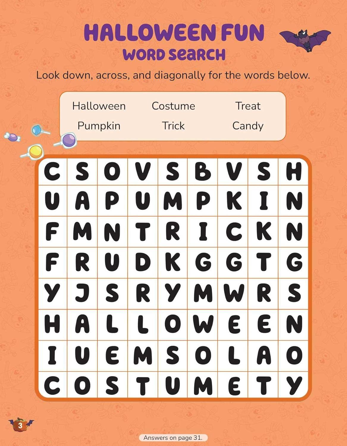 imageBluey Trick or Treat Magnetic Play Set