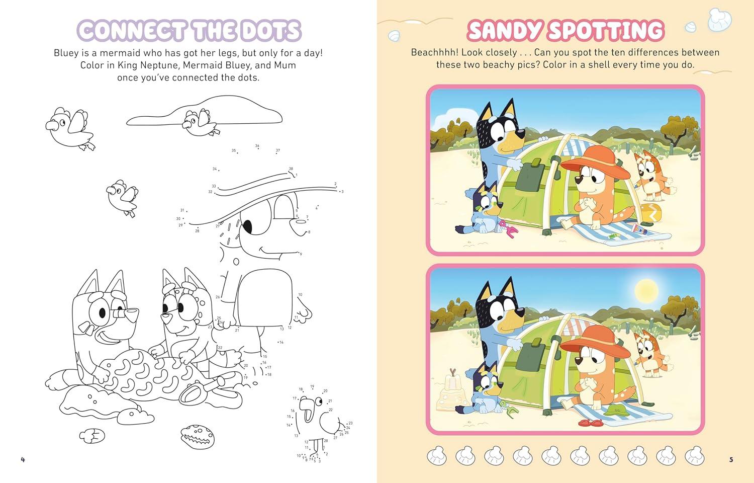 imageBlueys Beach An Activity Book
