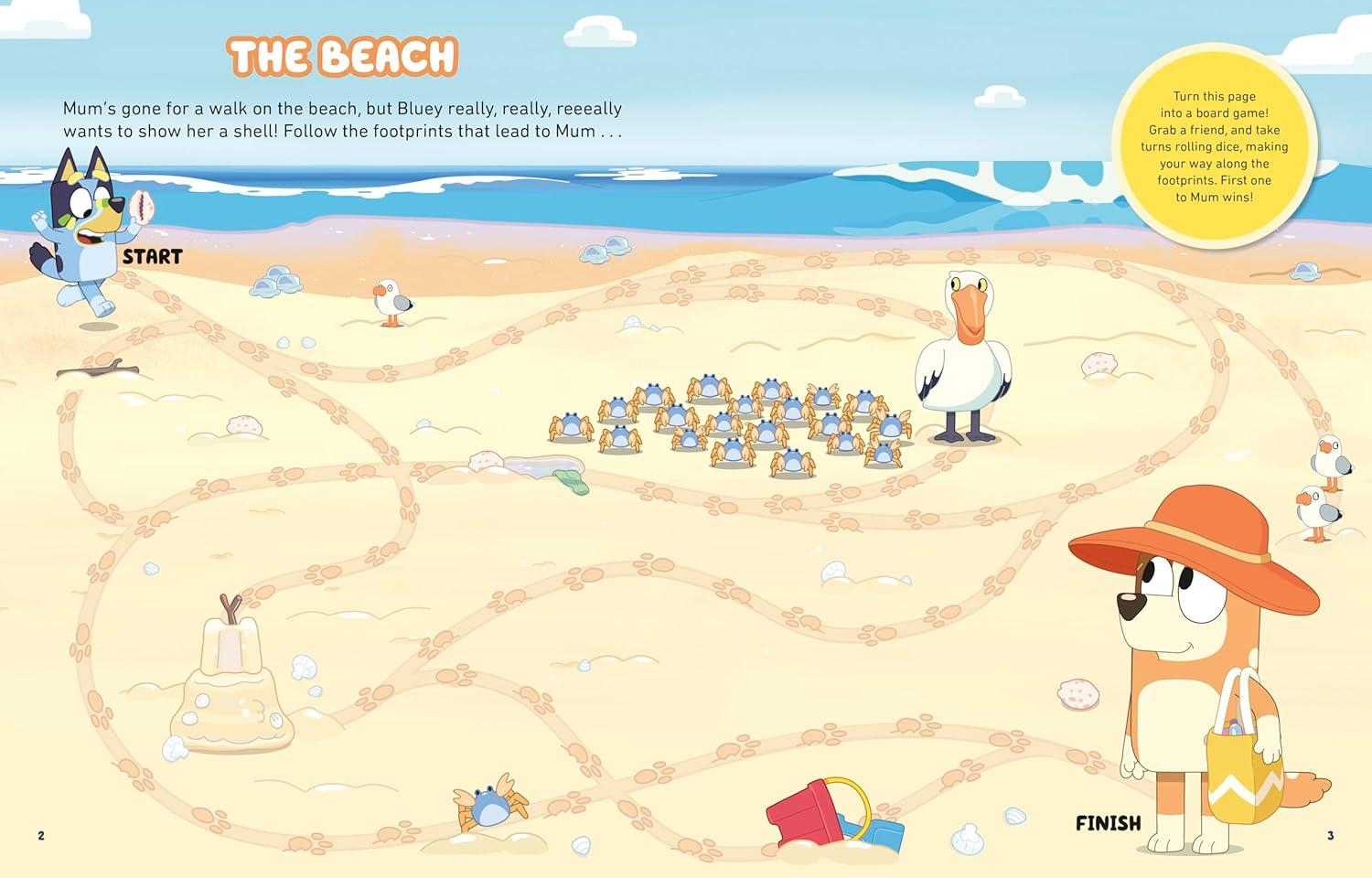 imageBlueys Beach An Activity Book