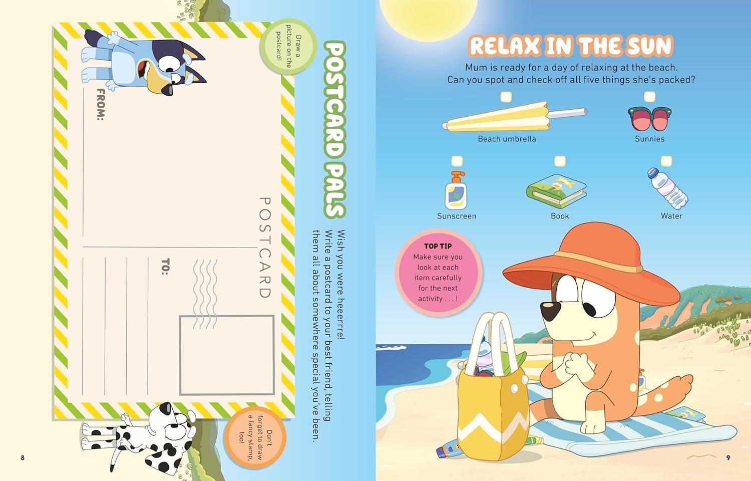 imageBlueys Beach An Activity Book