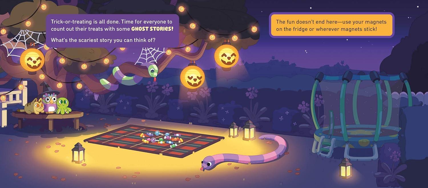 imageBoo Blueys Halloween A Magnet Book