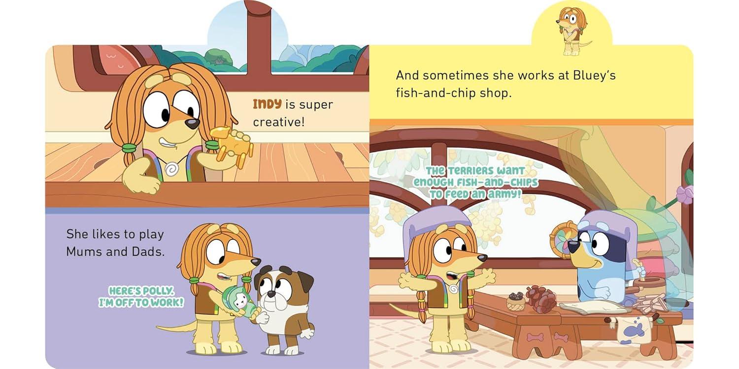 imageMeet Blueys Friends A Tabbed Board Book
