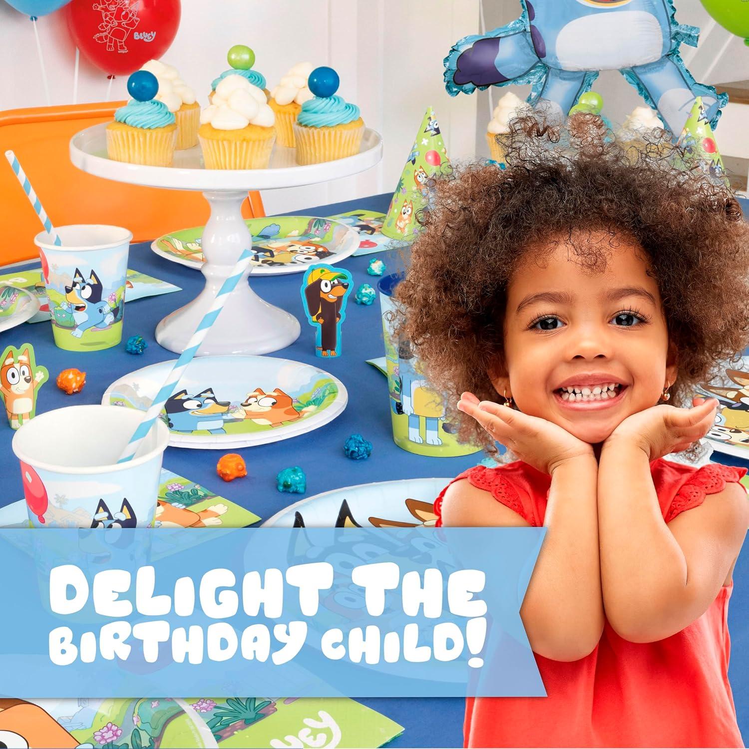 imageUnique Bluey Birthday Party Supplies Serves 16 Bluey Party Supplies Bluey Birthday Decorations Bluey Party Decorations Bluey Plates and Napkins