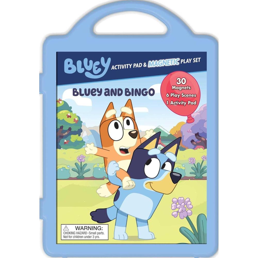 imageBluey Bluey and Bingo Magnetic Play Set