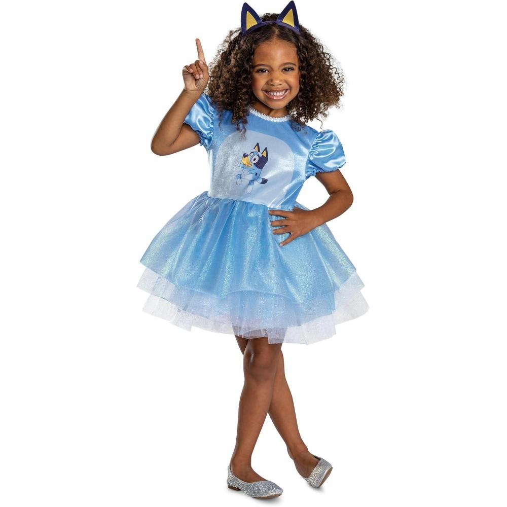 imageBluey Dress Costume for Kids Offial Bluey Classic Toddler Costume Outfit