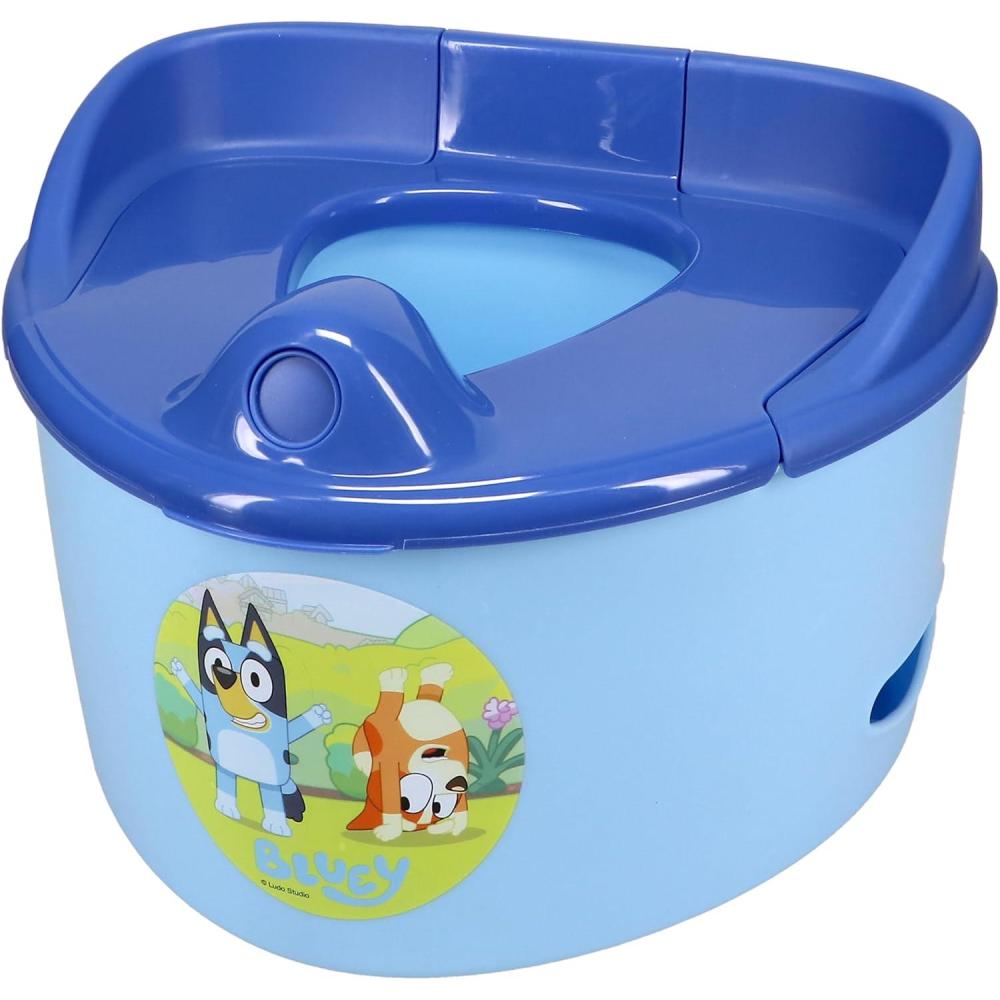 imageBluey Easy CleanUp Potty Trainer with Disposable Liners