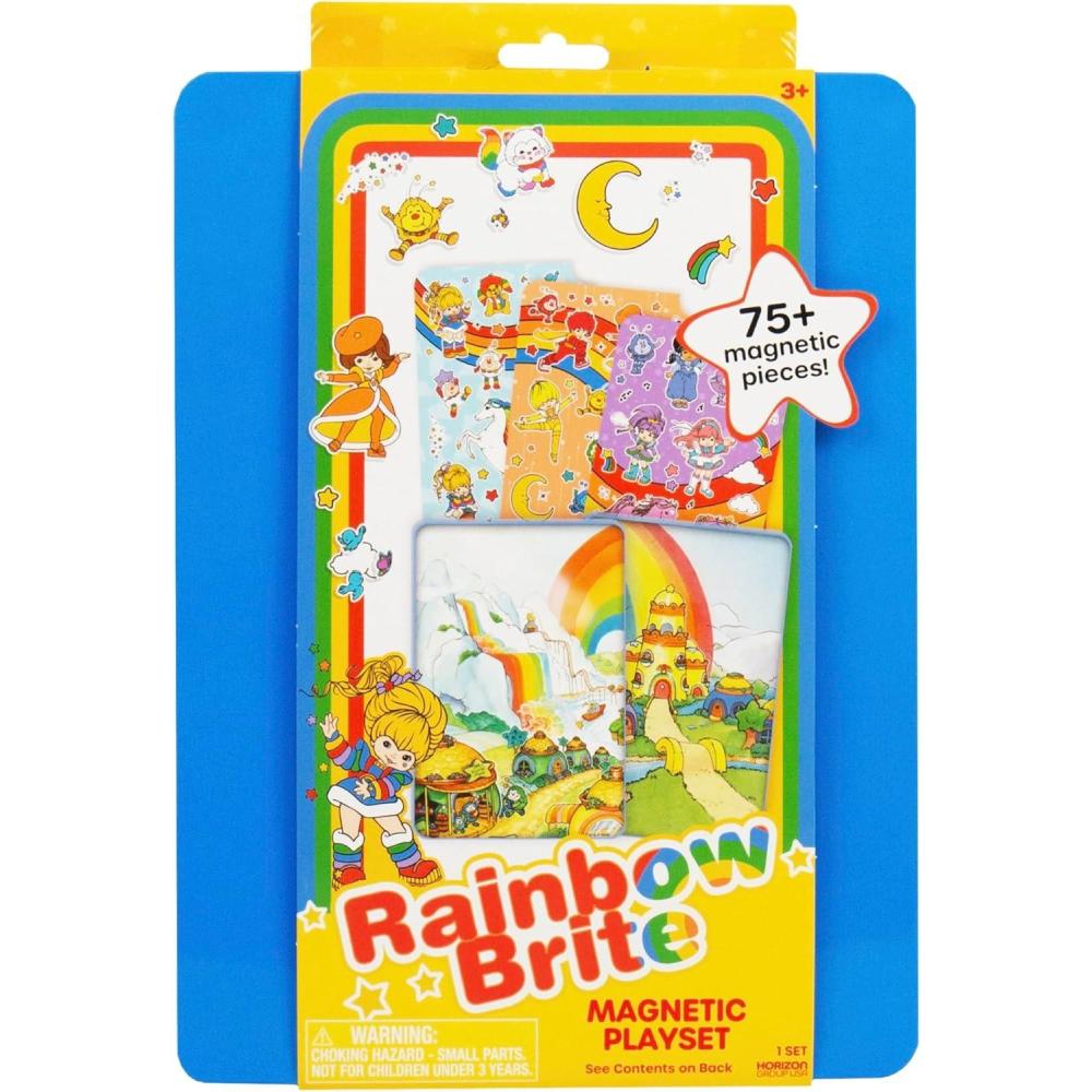 imageBluey Magnetic Playset Magnet Activity Toys Great Birthday Parties atHome Activities or ScreenFree Fun Perfect Travel or Road Trip Hours of Fun for Kids Ages 3456MulticolorMedium214618Rainbow Brite
