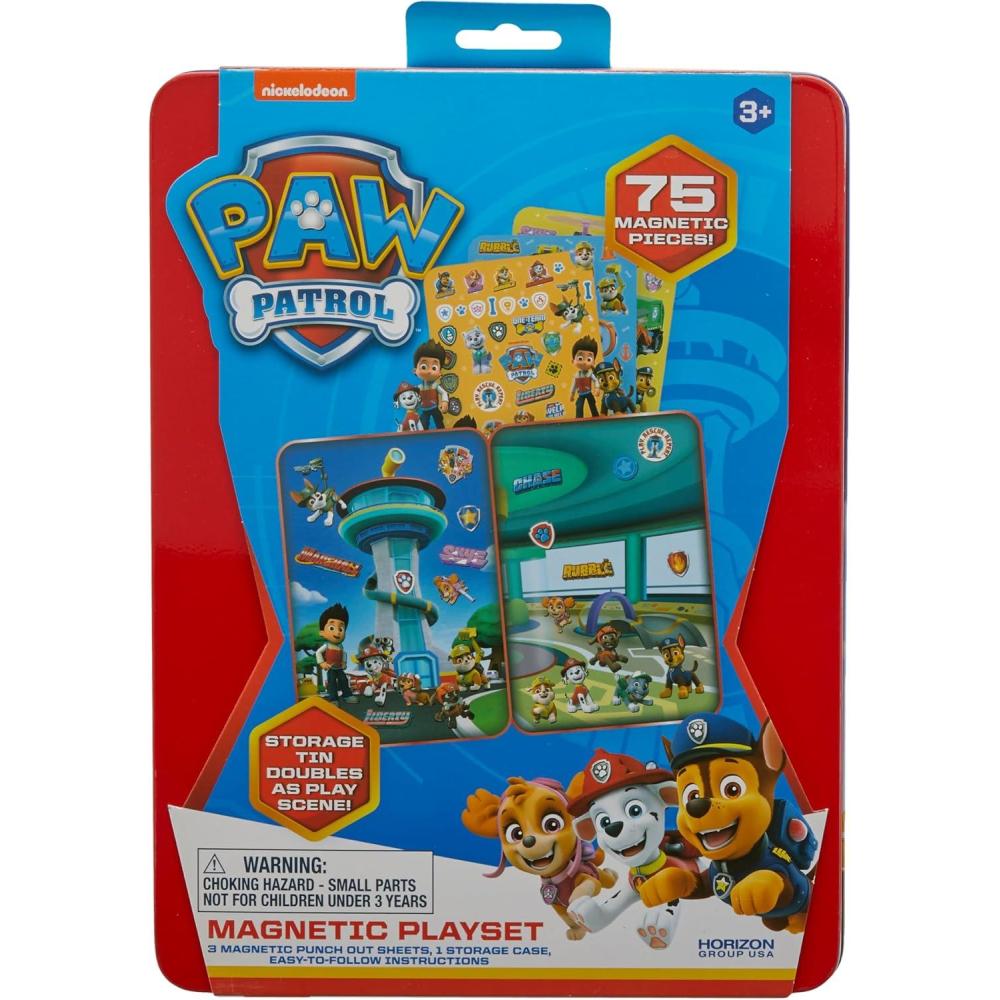 imageBluey Magnetic Playset Magnet Activity Toys Great Birthday Parties atHome Activities or ScreenFree Fun Perfect Travel or Road Trip Hours of Fun for Kids Ages 3456MulticolorMedium214618Paw Patrol Activites