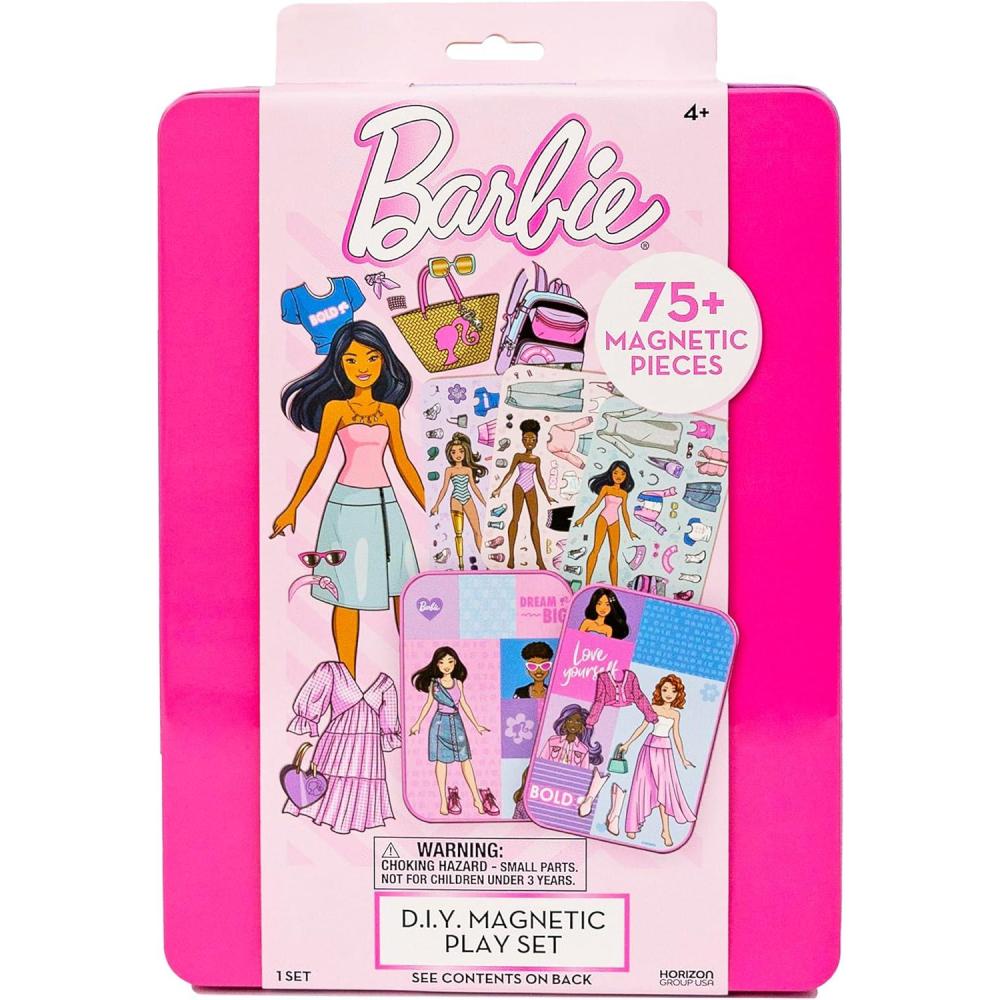 imageBluey Magnetic Playset Magnet Activity Toys Great Birthday Parties atHome Activities or ScreenFree Fun Perfect Travel or Road Trip Hours of Fun for Kids Ages 3456MulticolorMedium214618Barbie