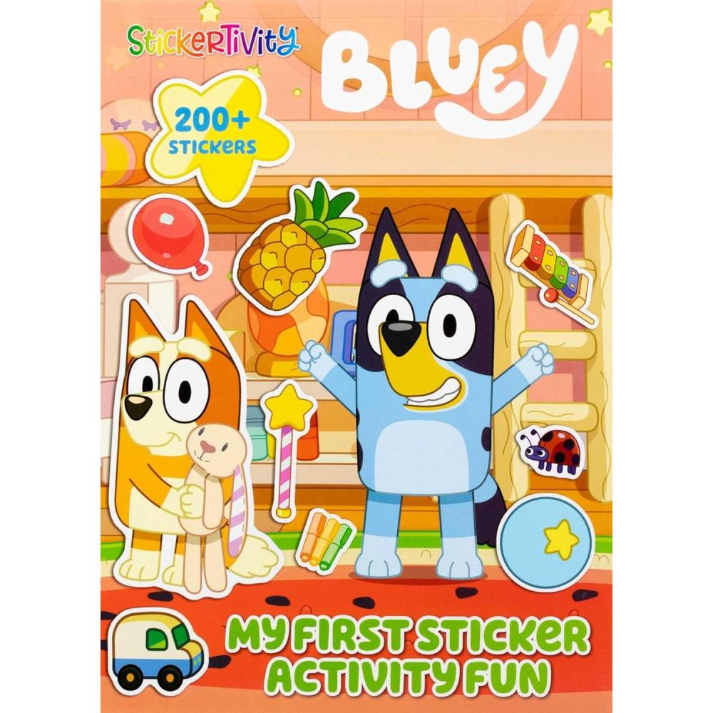 imageBluey Stickertivity My First Sticker Activity Fun