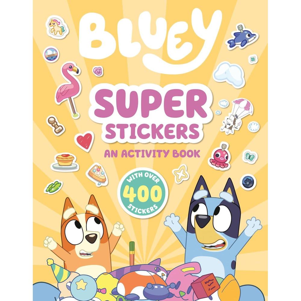 imageBluey Super Stickers An Activity Book with Over 400 Stickers