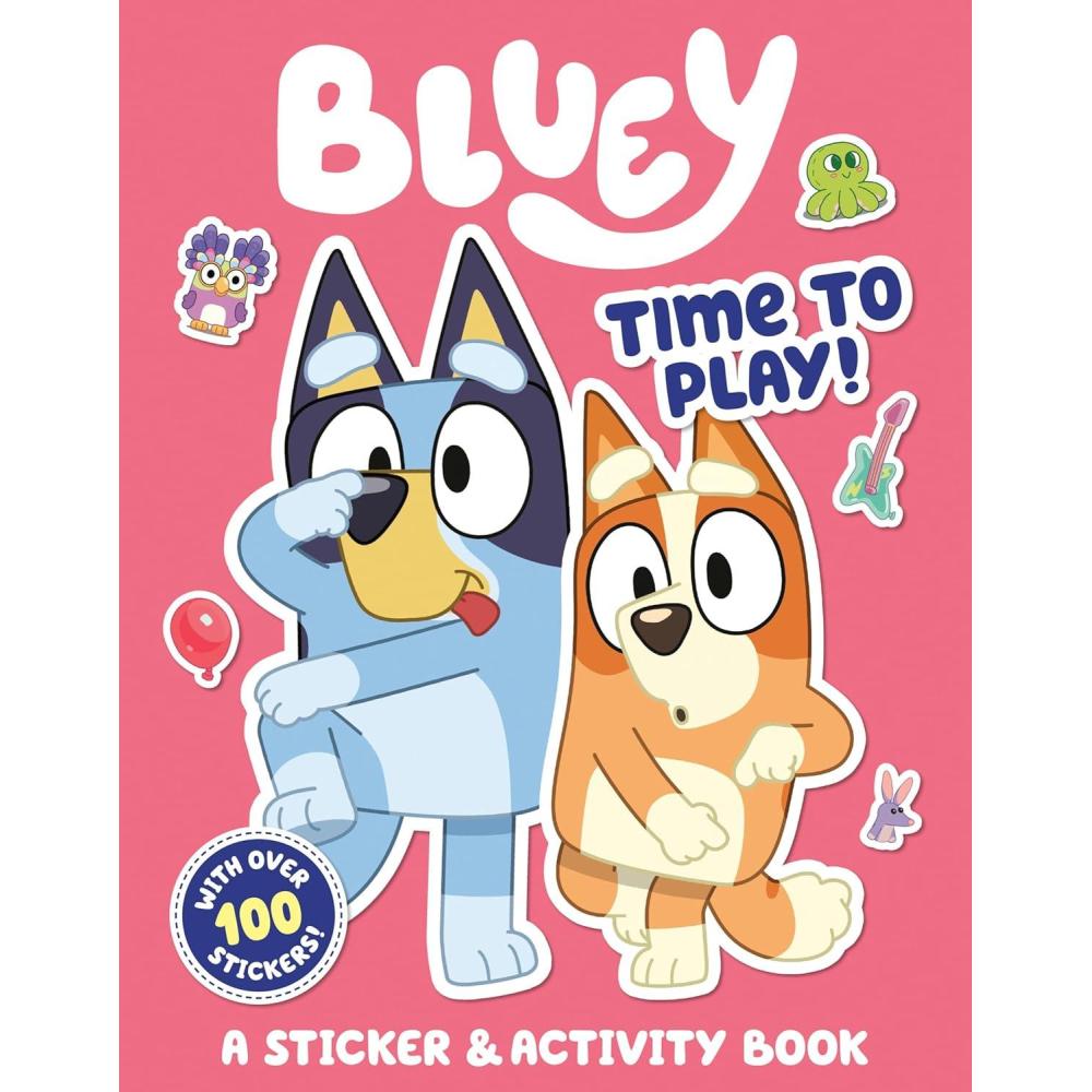 imageBluey Time to Play A Sticker ampamp Activity Book