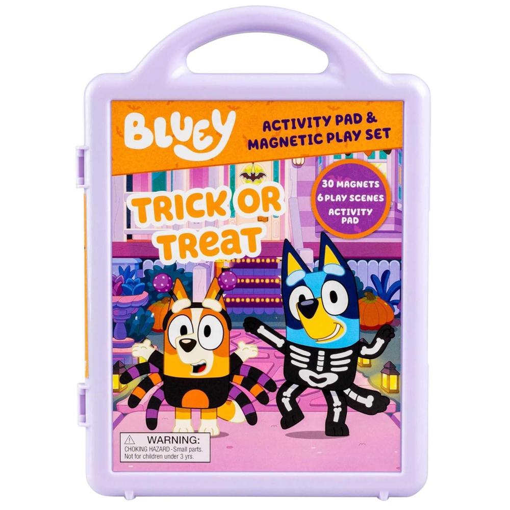 imageBluey Trick or Treat Magnetic Play Set